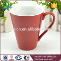 Glazed ceramic red cups party wholesale